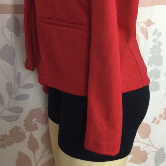 Labijou Red Blazer Sz Medium - Picture 5 of 8